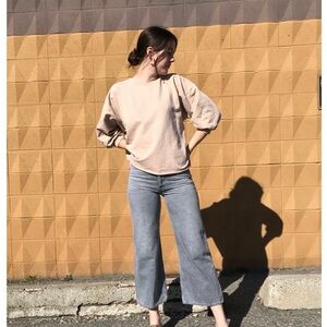 Rachel Comey Fond Sweatshirt Beige Size XS/S